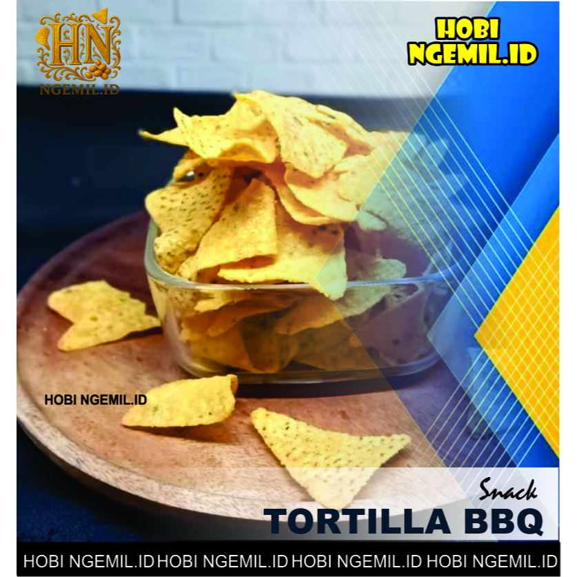 

Tortilla barbeque asin kemasan hemat 100 - 250 gr HOBI NGEMIL.ID oleh oleh bandung