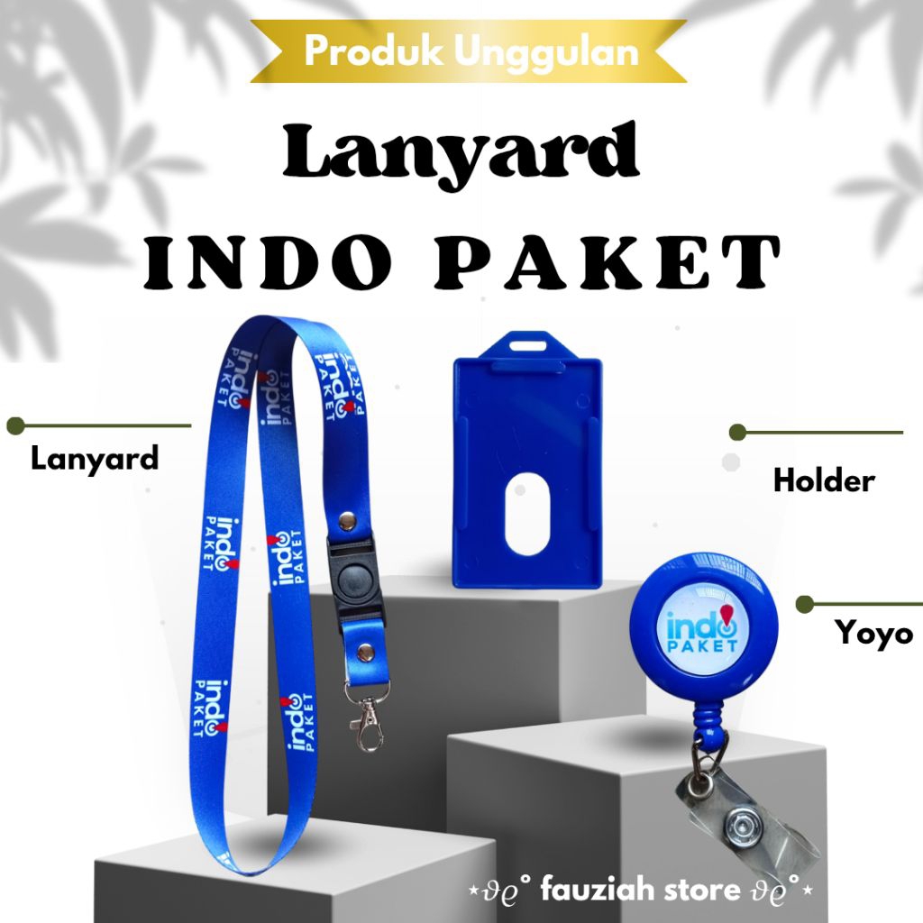 

READY! TALI ID CARD INDO PAKET / LANYARD INDO PAKET TERMURAH!!!