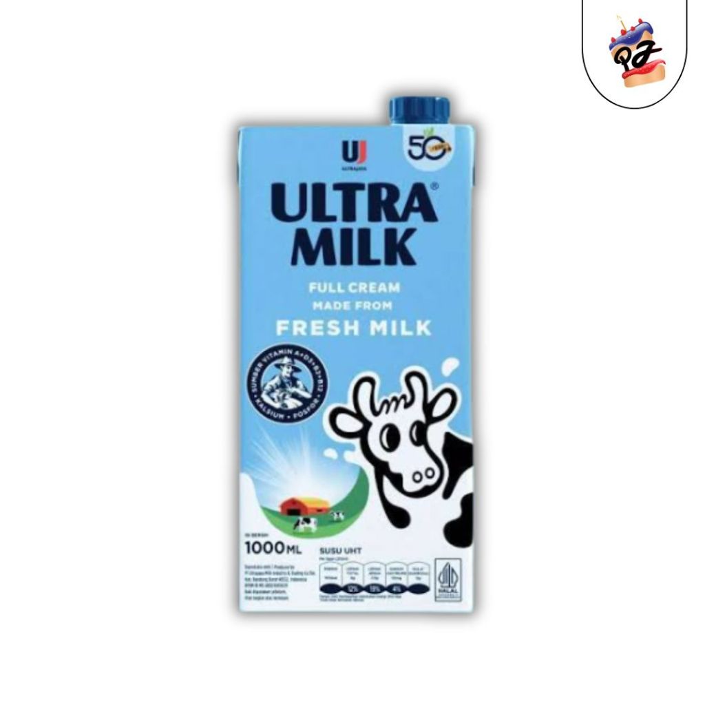 

SUSU CAIR UHT ULTRAMILK PLAIN 1 L