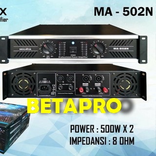 AMPLI POWER MEGAVOX MA502 ORIGINAL POWER MEGAVOX MA 502