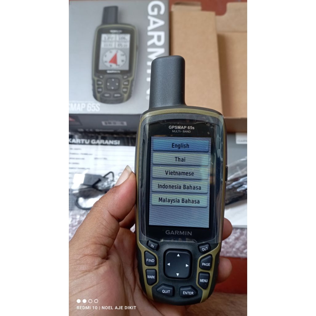 Garmin gpsmap 65s  new