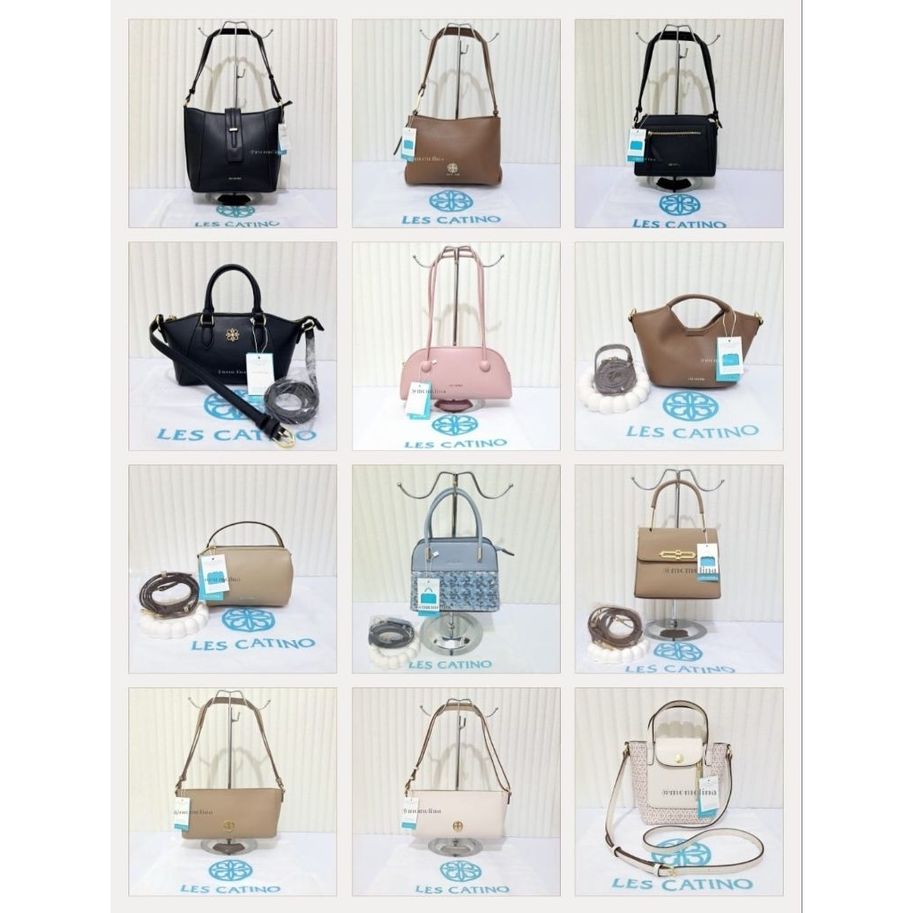 LES CATINO tas wanita slingbag les catino tas les catino shoulderbag tas bahu tas selempang handbag