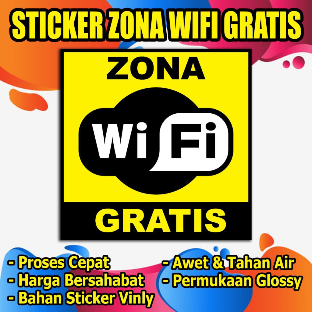 

STIKER ZONA WIFI GRATIS