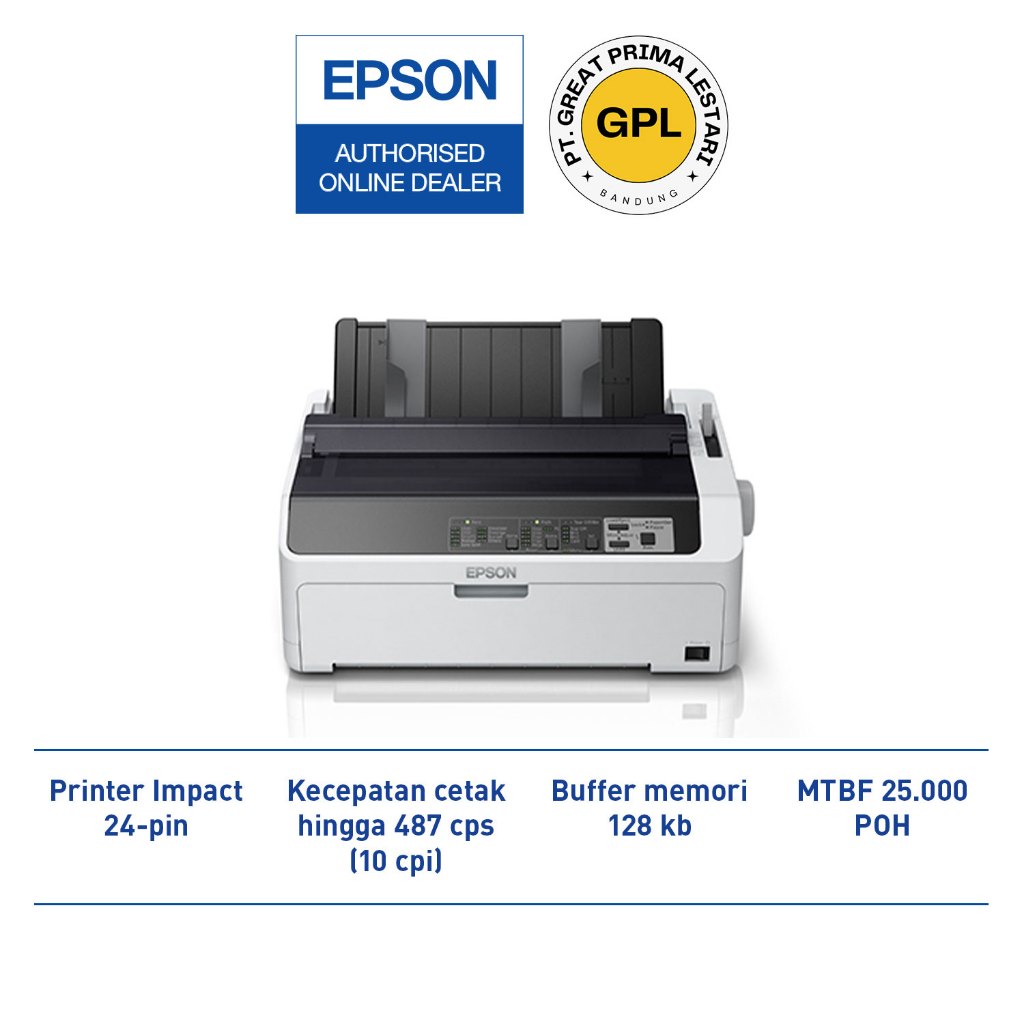 Printer Epson Dot Matrix LQ 590 II LQ590 II LQ-590 II LQ590 II N