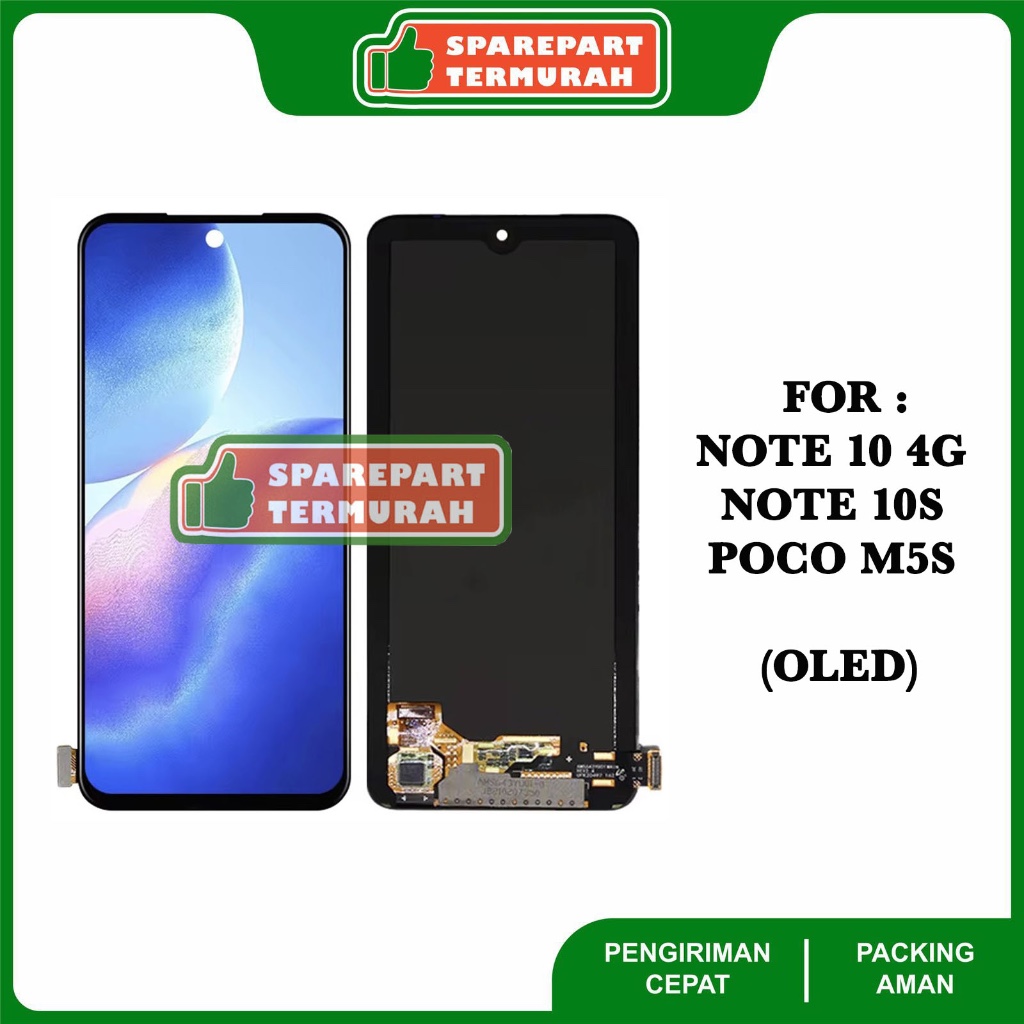 LCD For Xiaomi Redmi Note 10 4G - Note 10s  - Poco M5s - OLED BIG