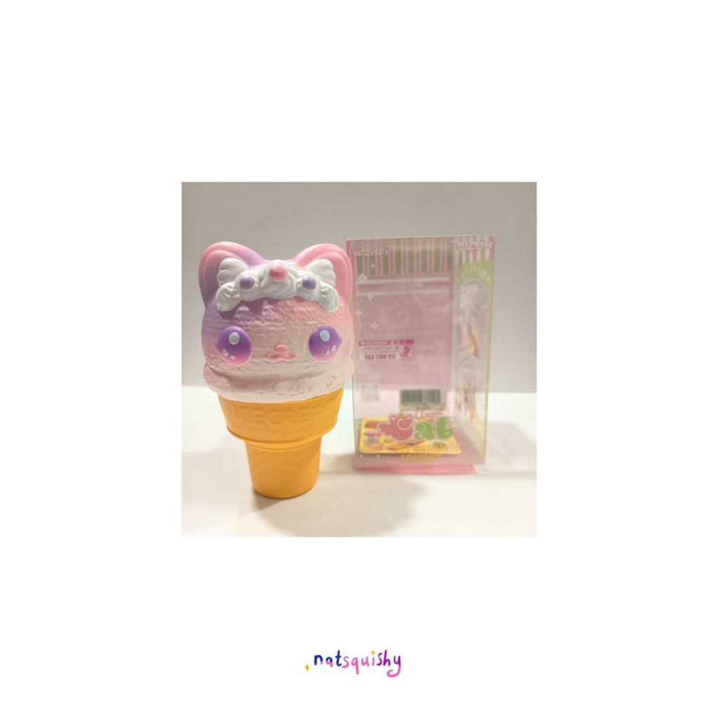Natsquishy - Squishy Ibloom Angel Cat Ice Cream