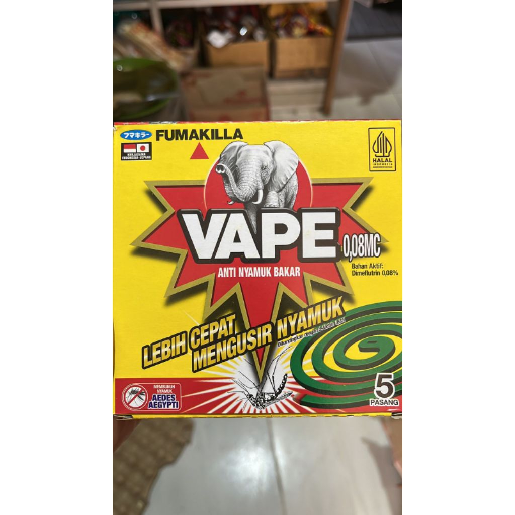 VAPE - Obat Nyambuk Bakar dari Fumakila | Kecil dan Jumbo