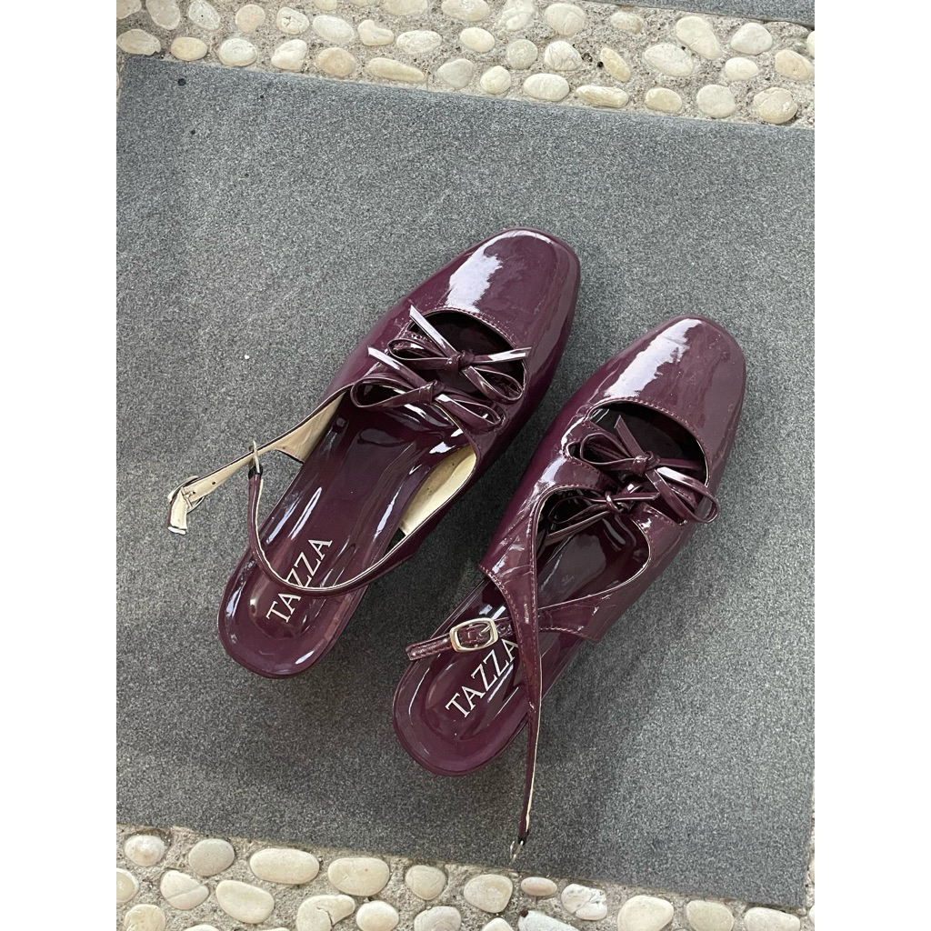 flat shoes tazza marron new brand