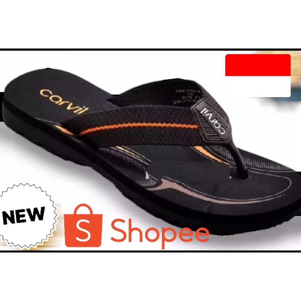 Sandal carvil terbaru promo pria wanita original carvil 100%