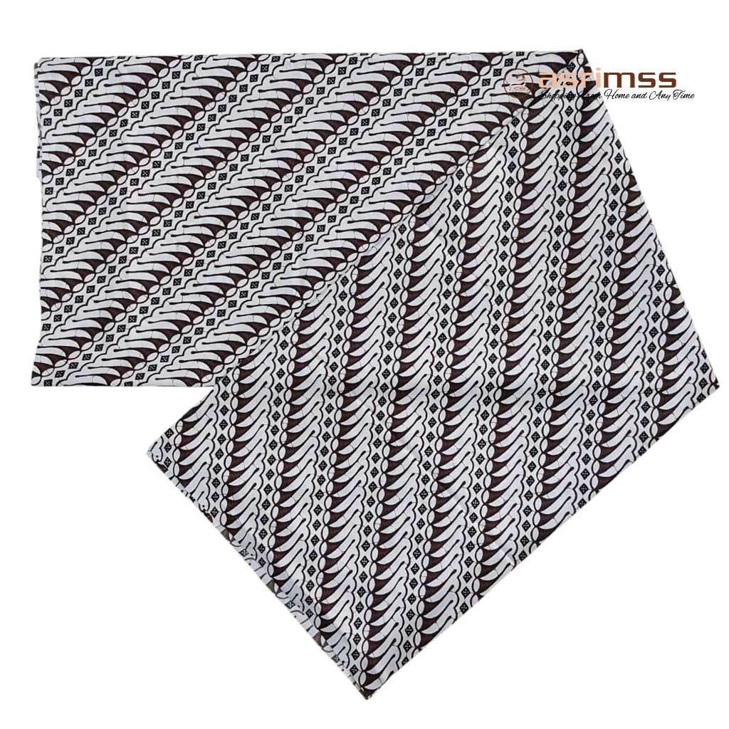 Kain Jarit Batik Santoso Motif Parang Terompet Jogjaan