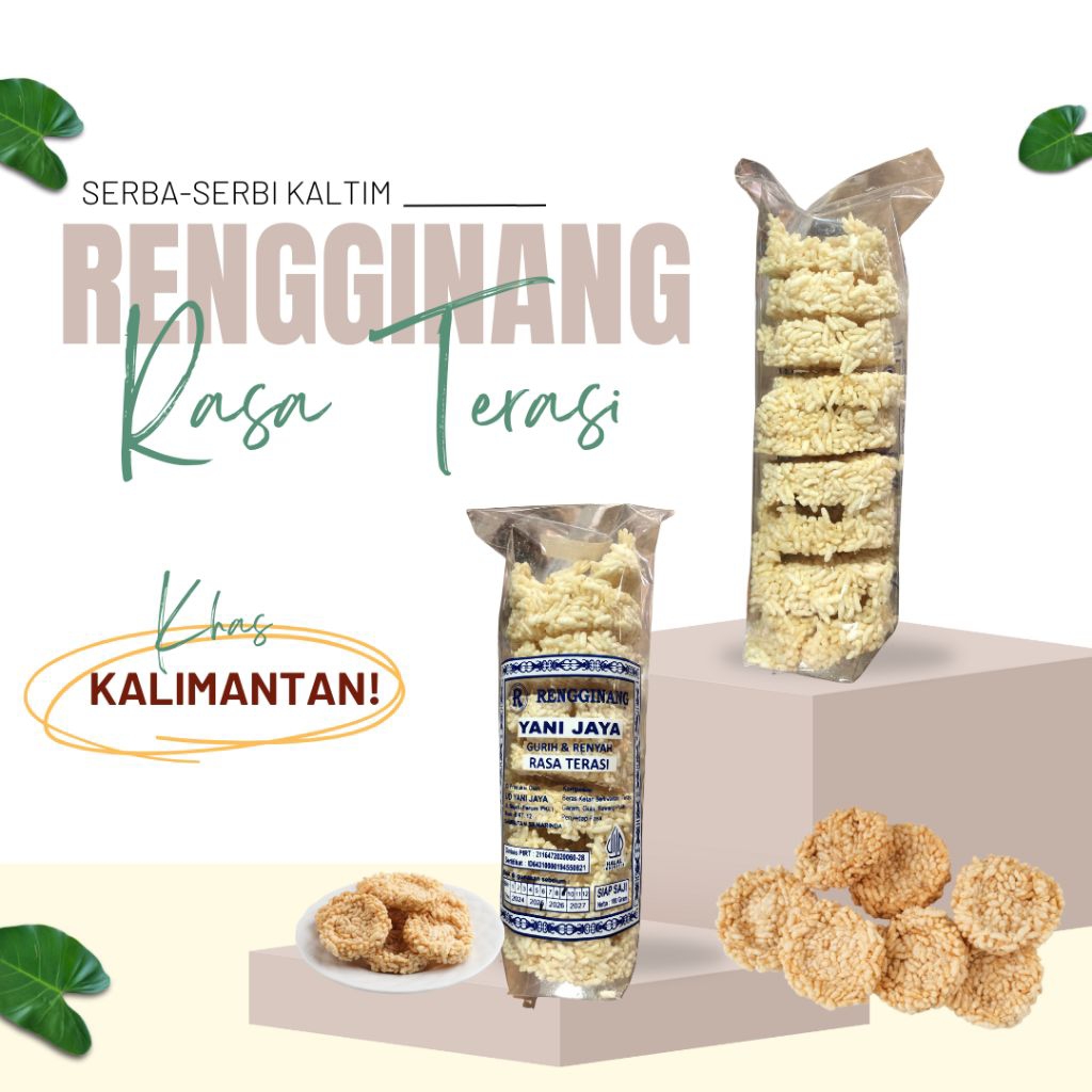 

Rengginang Yani Jaya – Gurih dan Renyah Rasa Terasi Khas Kalimantan Timur