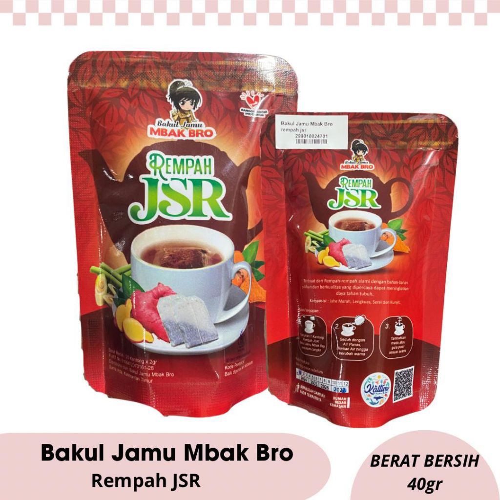 

Minuman Jamu– Bakul Jamu Mbak Bro Rempah JSR