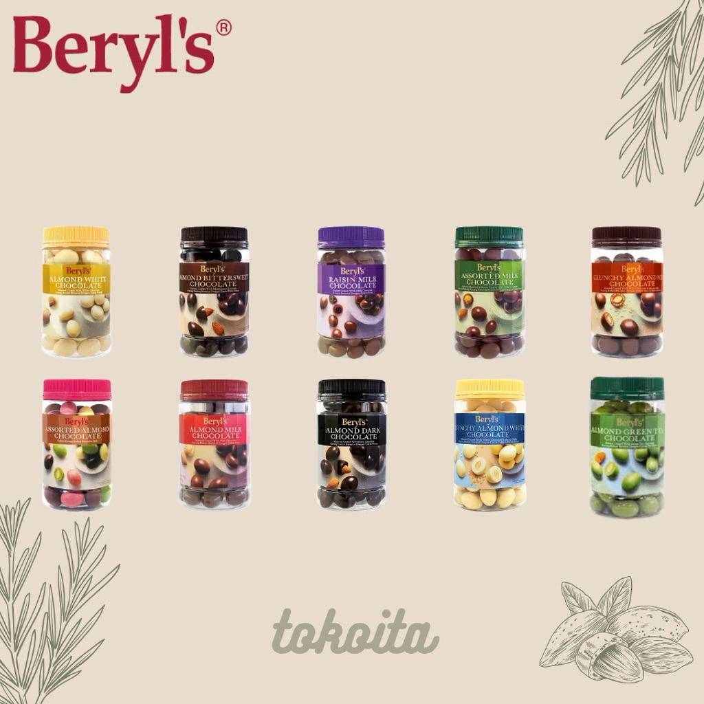 

Beryls Almond Toples Beryl’s Chocolate Jar Malaysia (Dark,White,Milk,Raisin,Crunchy,Assorted)