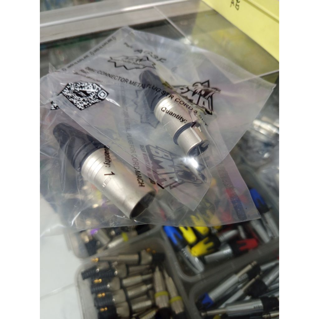 JACK CANON MALE FEMALE BMA JACK XLR MALE BMA JEK CANON BMA JAK XLR BMA ORIGINAL 100 PERSEN