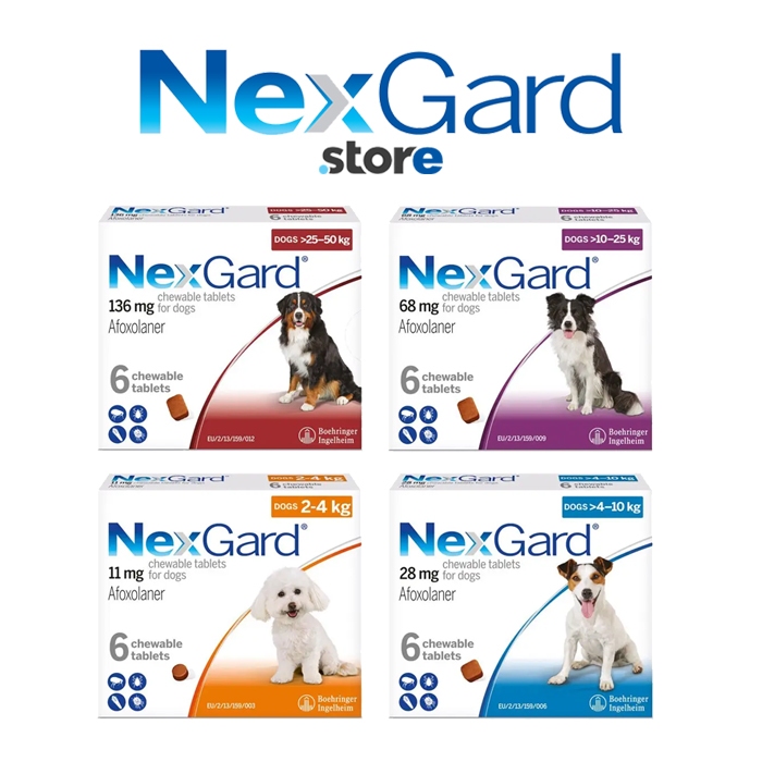 New NexGard Dog Obat Kutu Anjing Nexgard Freshpack