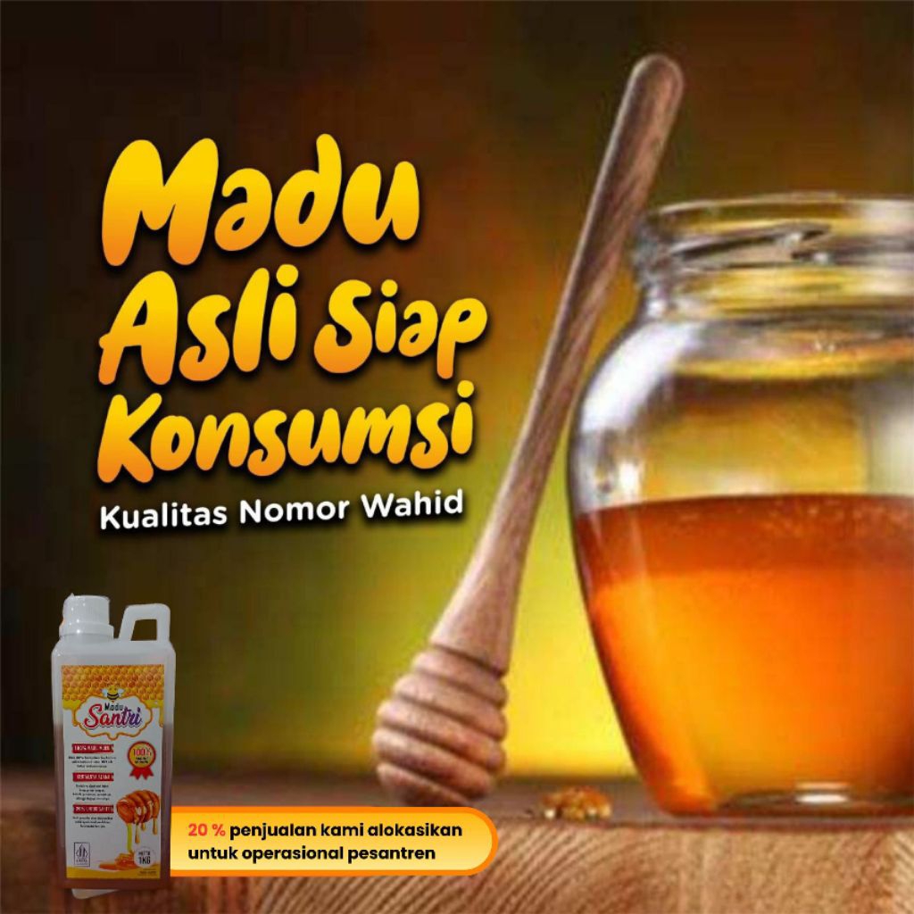 

Madu Santri 100% madu Asli