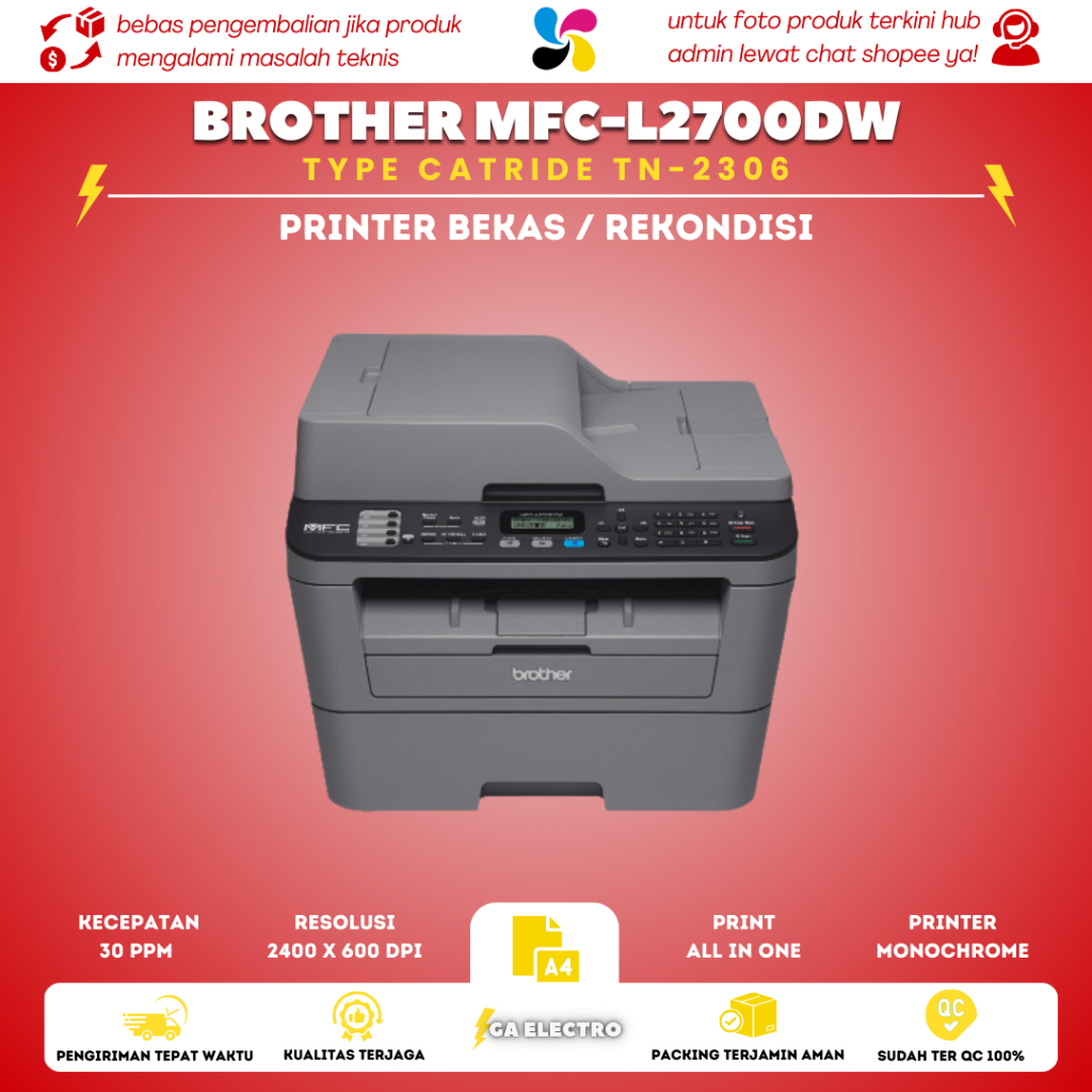 Printer Brother MFC-L2700DW A4