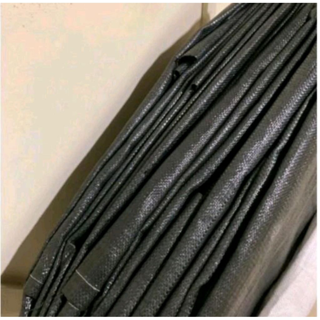 Terpal Hitam 3x4 Meter Untuk Jemur Padi Rempah Kerupuk Asin Tikar Hamparan Warna Hitam