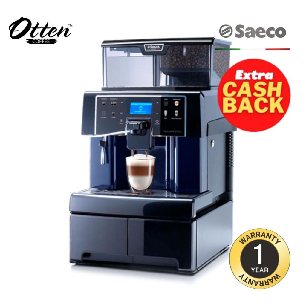 Saeco Aulika EVO Top Fully Automatic Coffee Machine - Mesin Kopi Espresso Otomatis