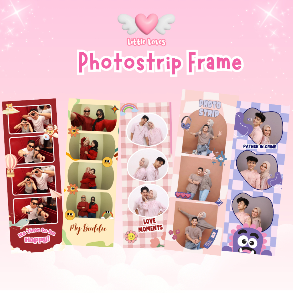 

Cetak Photostrip Custom Photobox / Cetak Foto Strip Custom Premium Laminasi Glossy