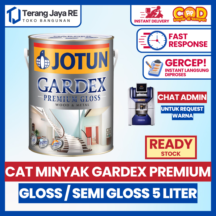 Cat Minyak JOTUN GARDEX PREMIUM GLOSS 5 Liter