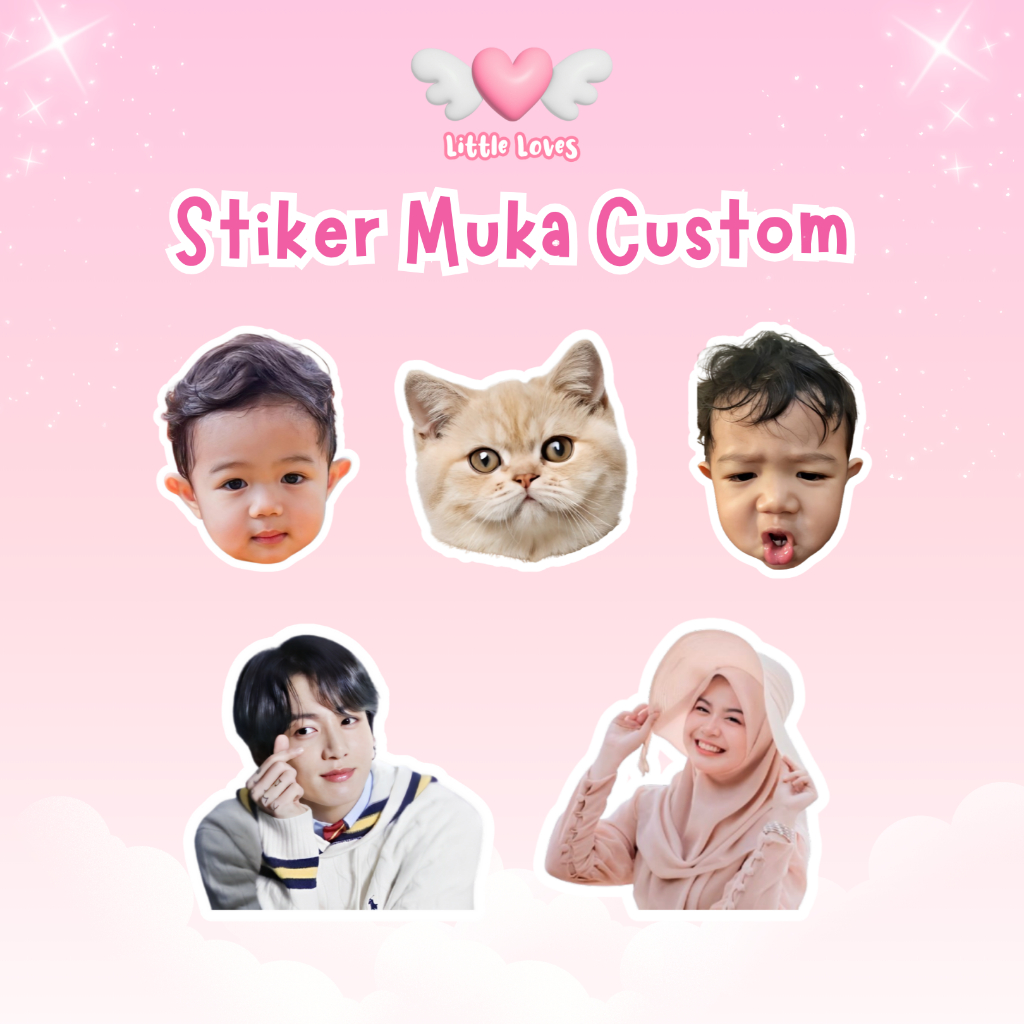 

Stiker Muka Custom Gambar Anti Air Stiker Wajah Waterproof Suka Suka