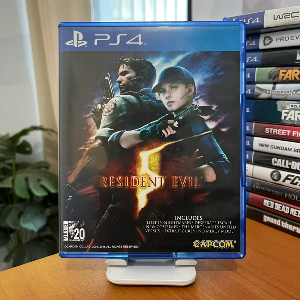 resident evil 5 ps4 disc playstation4 kaset ps 4 bd re5 re