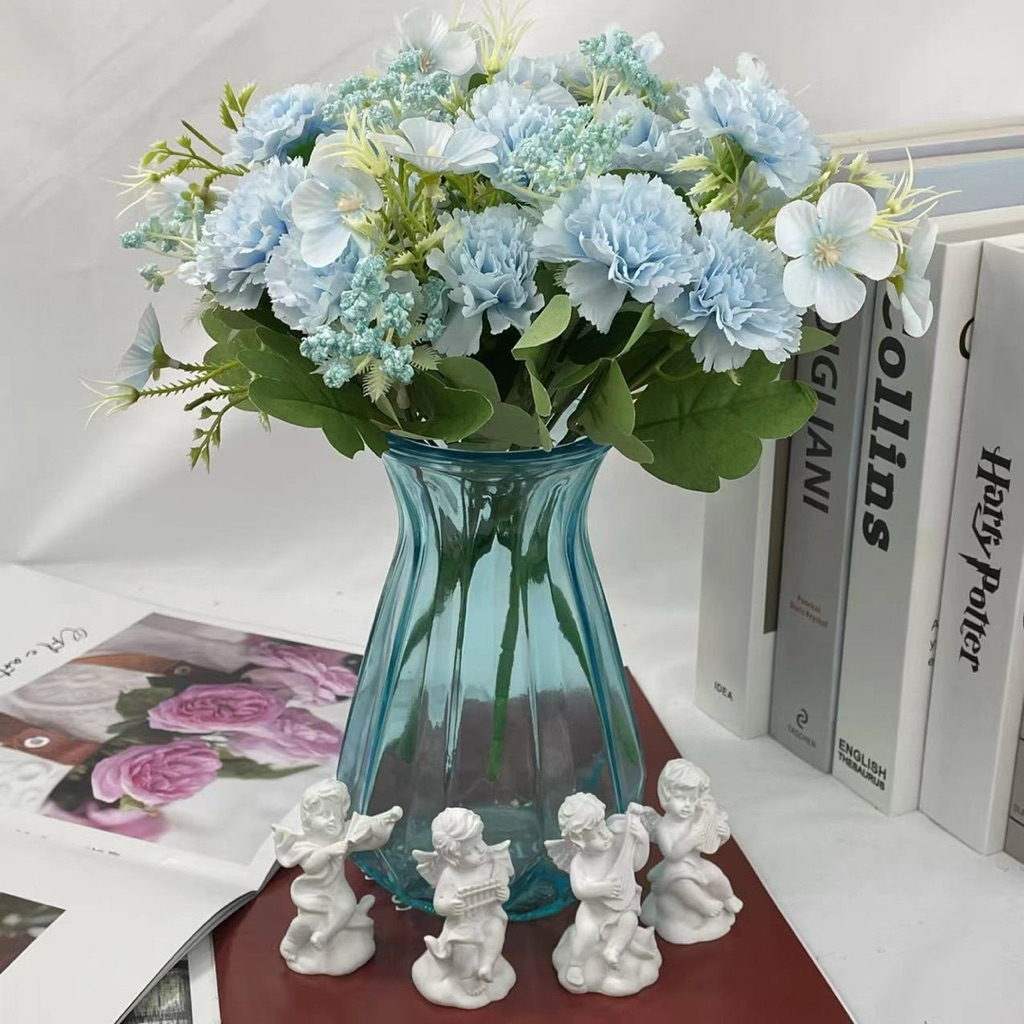 [5 CABANG] Artificial Carnation | Bunga Carnation Premium | Bunga Carnation Palsu | Hiasan Dekorasi