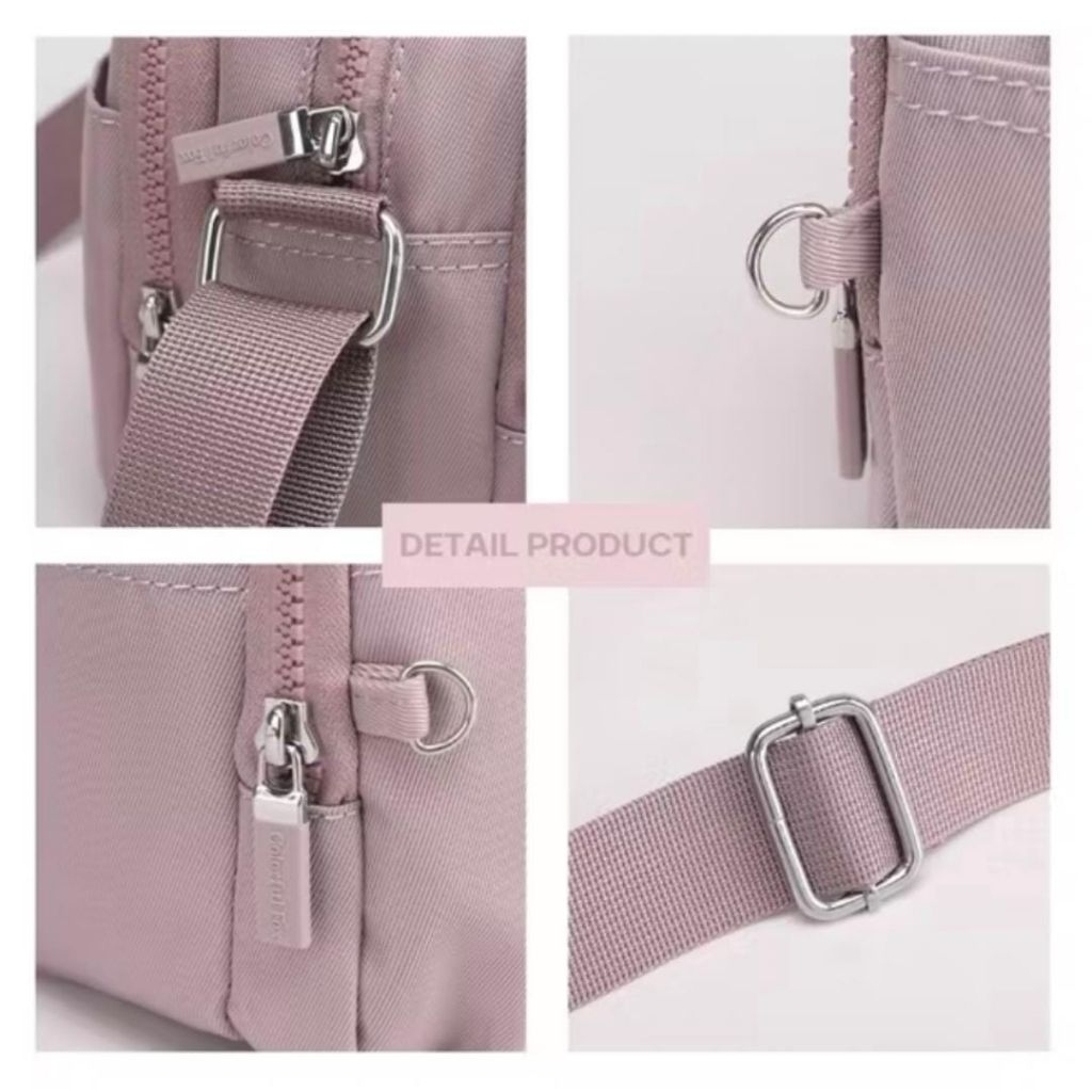 PRELOVED | Bedak Padat Npure, Moisturizer GlowSophy, Tas Selempang Colorfull Fox, Jaket Hijacket Yuk