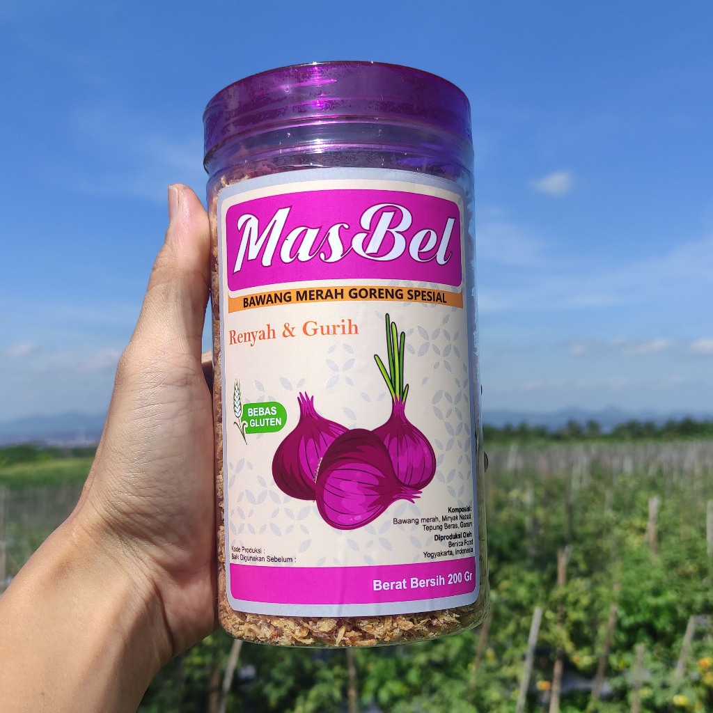 

Bawang Goreng Spesial MasBel 200 gr