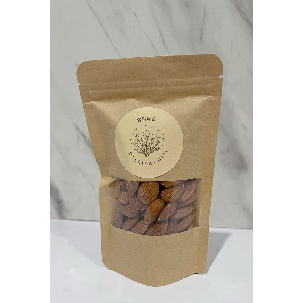 

kacang almond whole roasted almond uth panggang