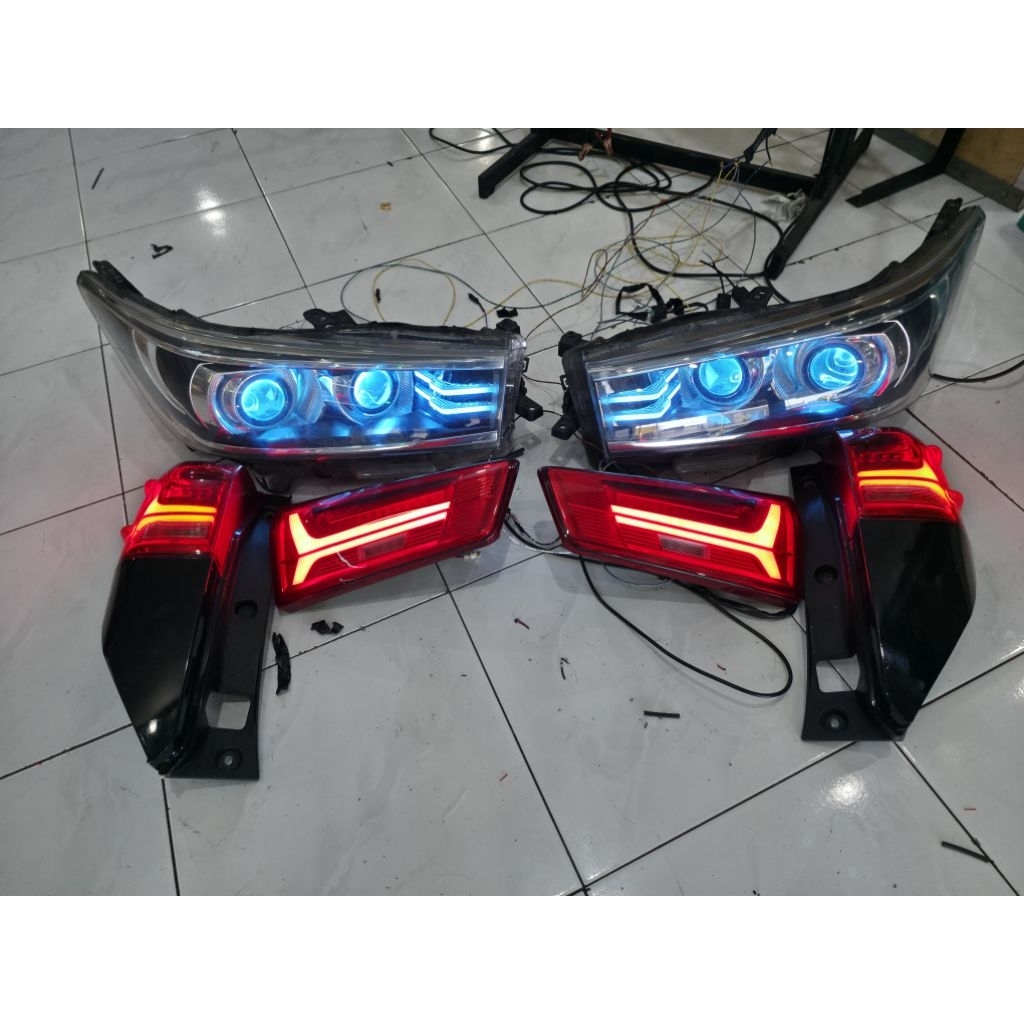 LAMPU INNOVA REBORN VARIASI / LAMPU DEPAN INNOVA REBORN / LAMPU BELAKANG INNOVA REBORN / CUSTOM LAMP