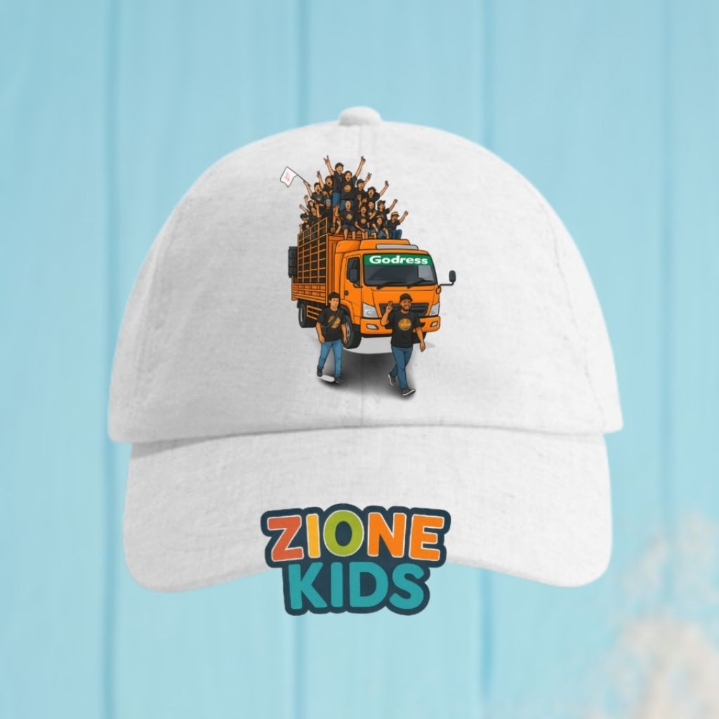 Topi Anak Truck Horeg Godress – Topi Truk Canter Keren Warna Beragam Cocok Buat Hadiah