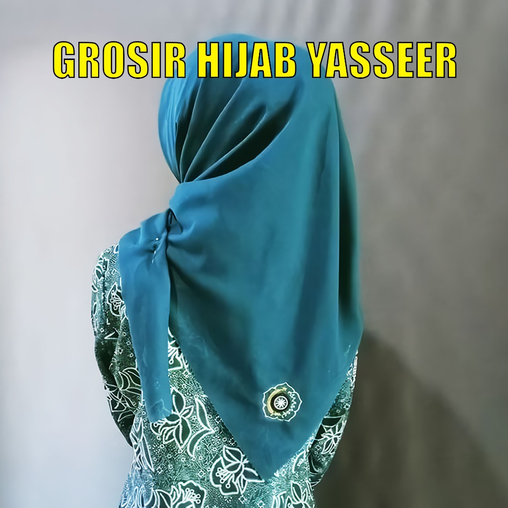 Kerudung Pkk segi empat Logo Bordir Terlaris / Jilbab Pkk termurah / kerudung pkk