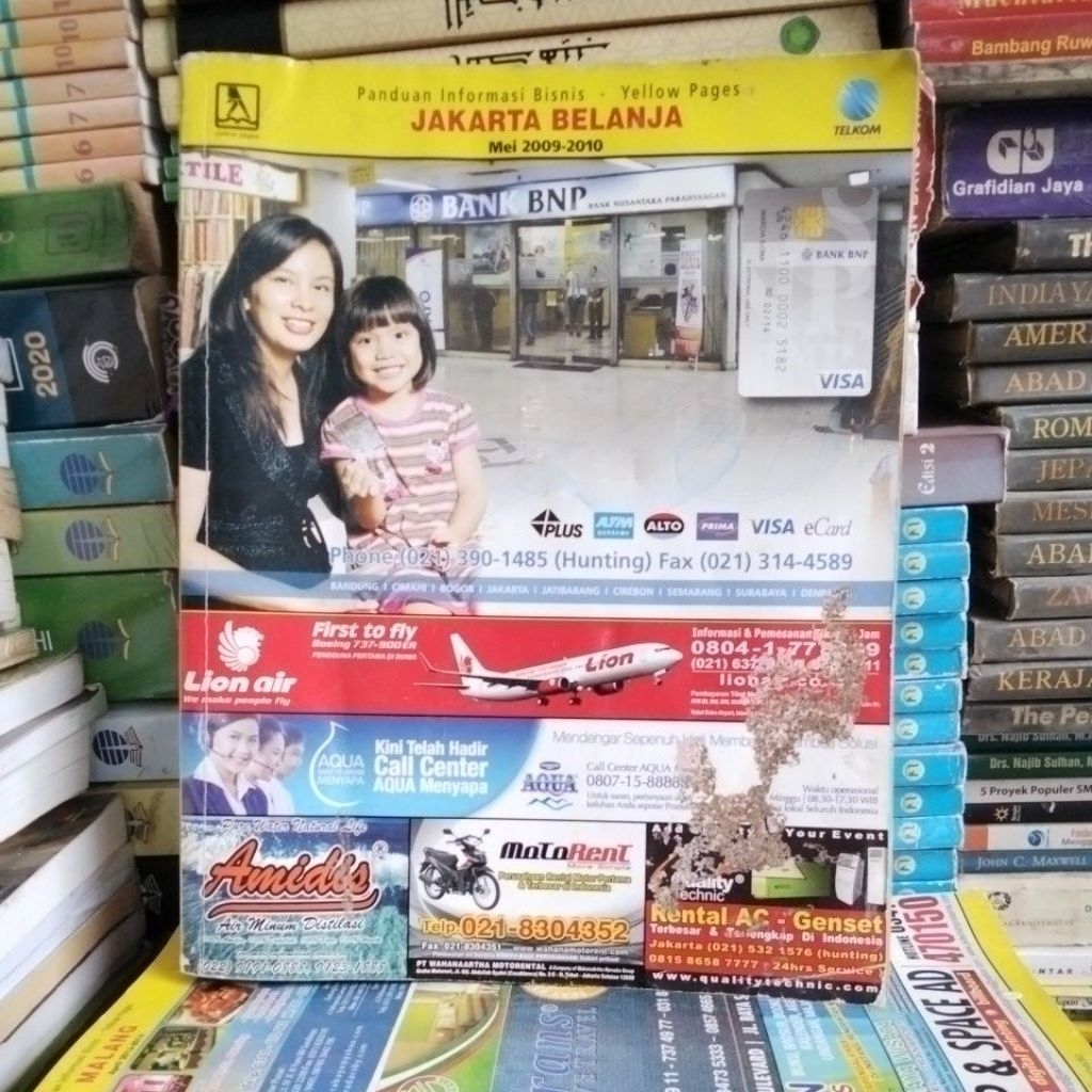 YELLOW PAGES JAKARTA BELANJA MEI 2009-2010