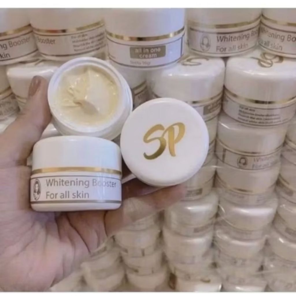 Bedak S. P Whitening Booster (KEMASAN TERBARU TDK ADA TULISAN SP)