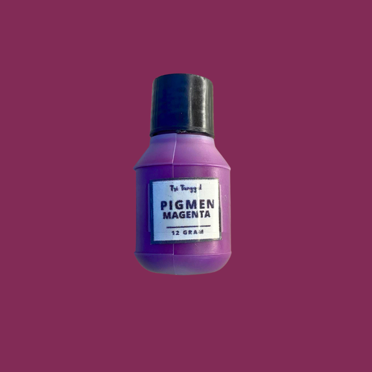 

PIGMEN 12gr MAGENTA Mini Kecil Pewarna Sablon Pigment Color Slime Clay DIY Waterbased Tie Dye Cat Warna Warni Air Cair Cairan Liquid Paint Painting Kerajinan Prakarya Art Seni Kesenian Perlengkapan Draw Drawing Mewarna Melukis Lukis Tri Tunggal Malang