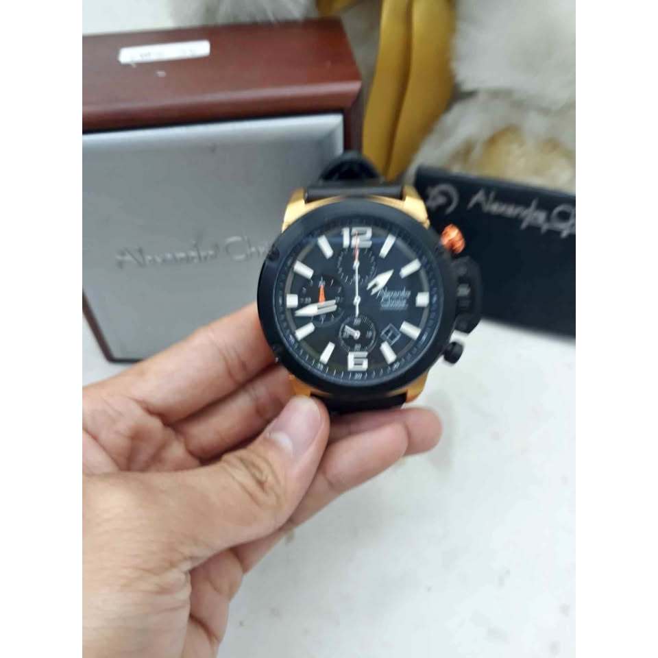 JAM TANGAN ALEXANDRE CHRISTIE 6487MC BEKAS