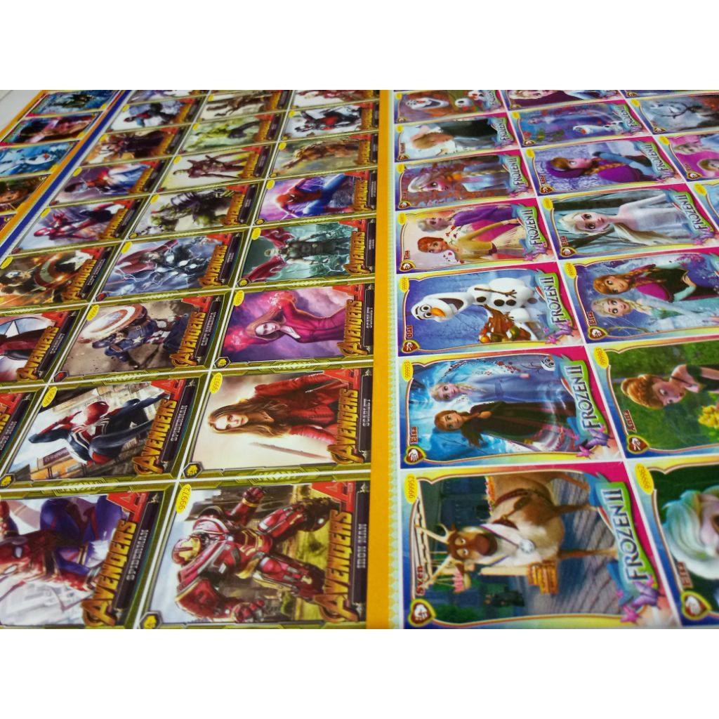 MAINAN POSTER/GAMBARAN TEPUK 1LEMBAR ISI 50PCS