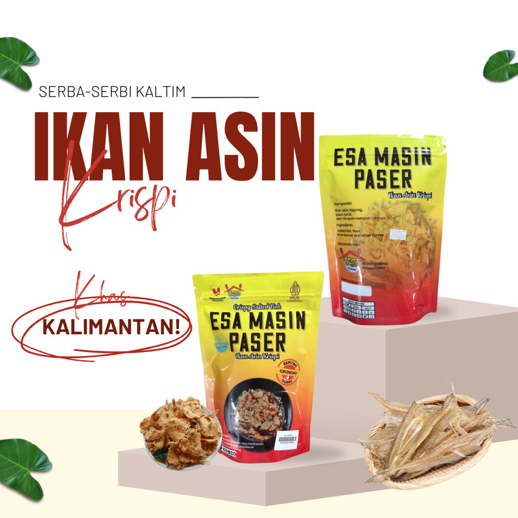 

Ikan Asin Krispi Khas Paser