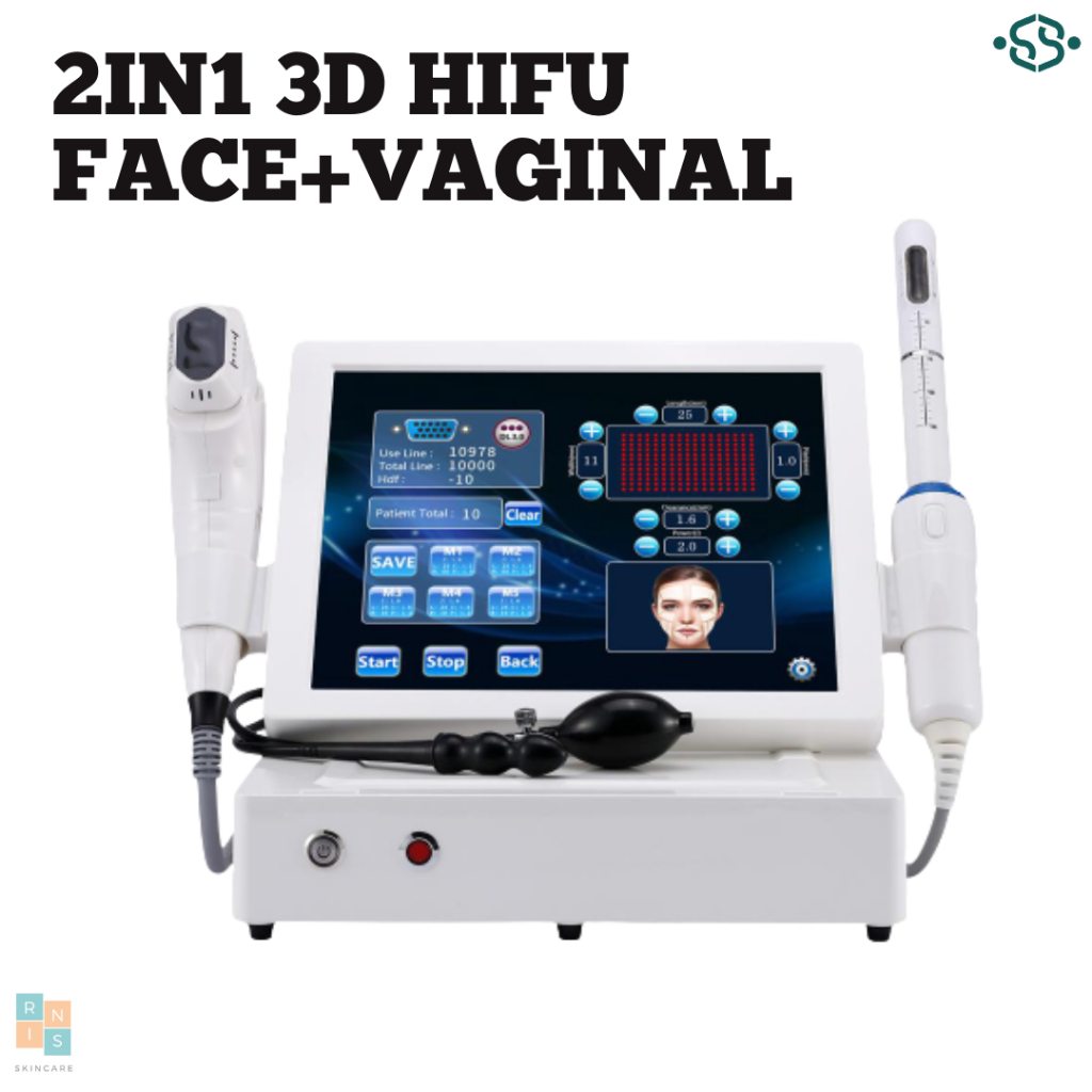 2in1 3D Hifu Face & Vaginal ZAZU ESTETICO MACHINE