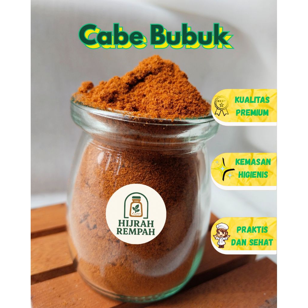 

Chili Powder/ Cabe Bubuk 500gram