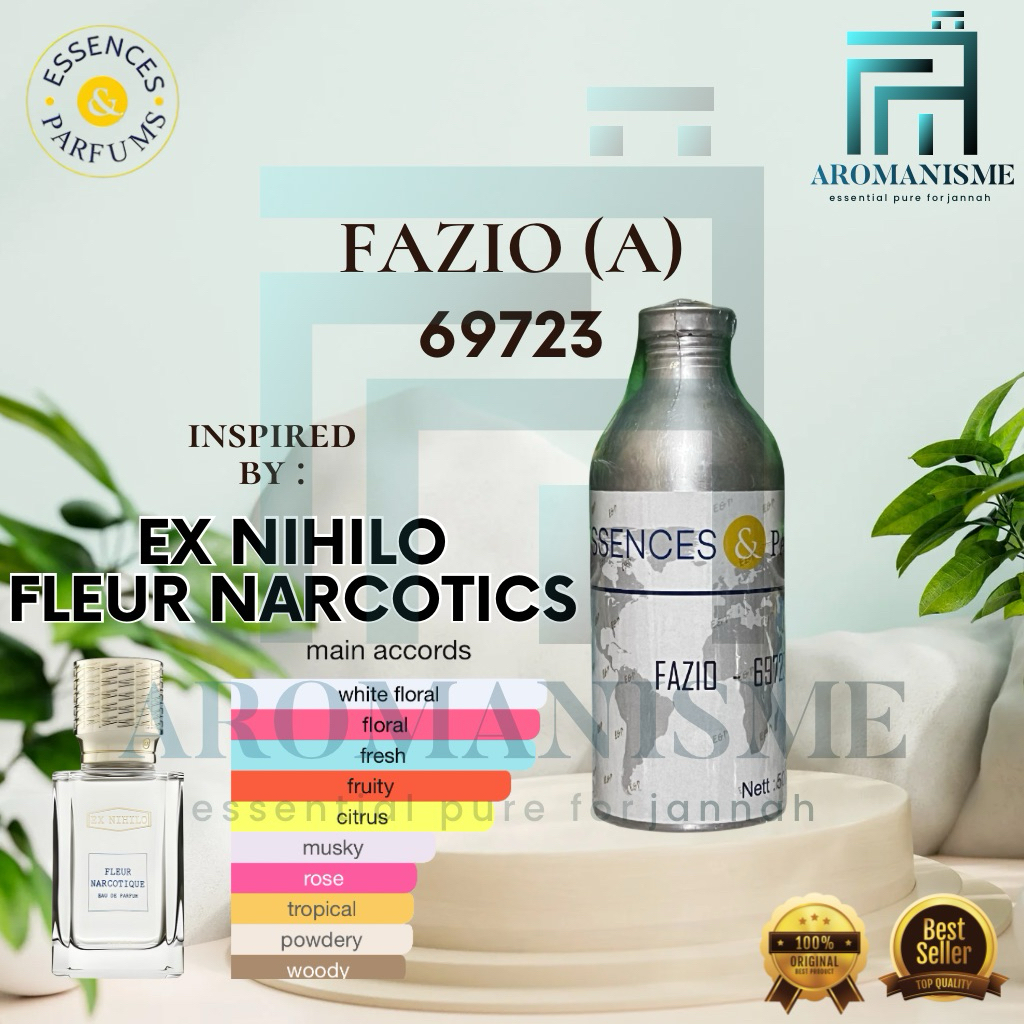 Bibit Parfum Searah Fleur Narcotique Ex Nihilo By Essences Fazio Grade (A) Segel 500ML