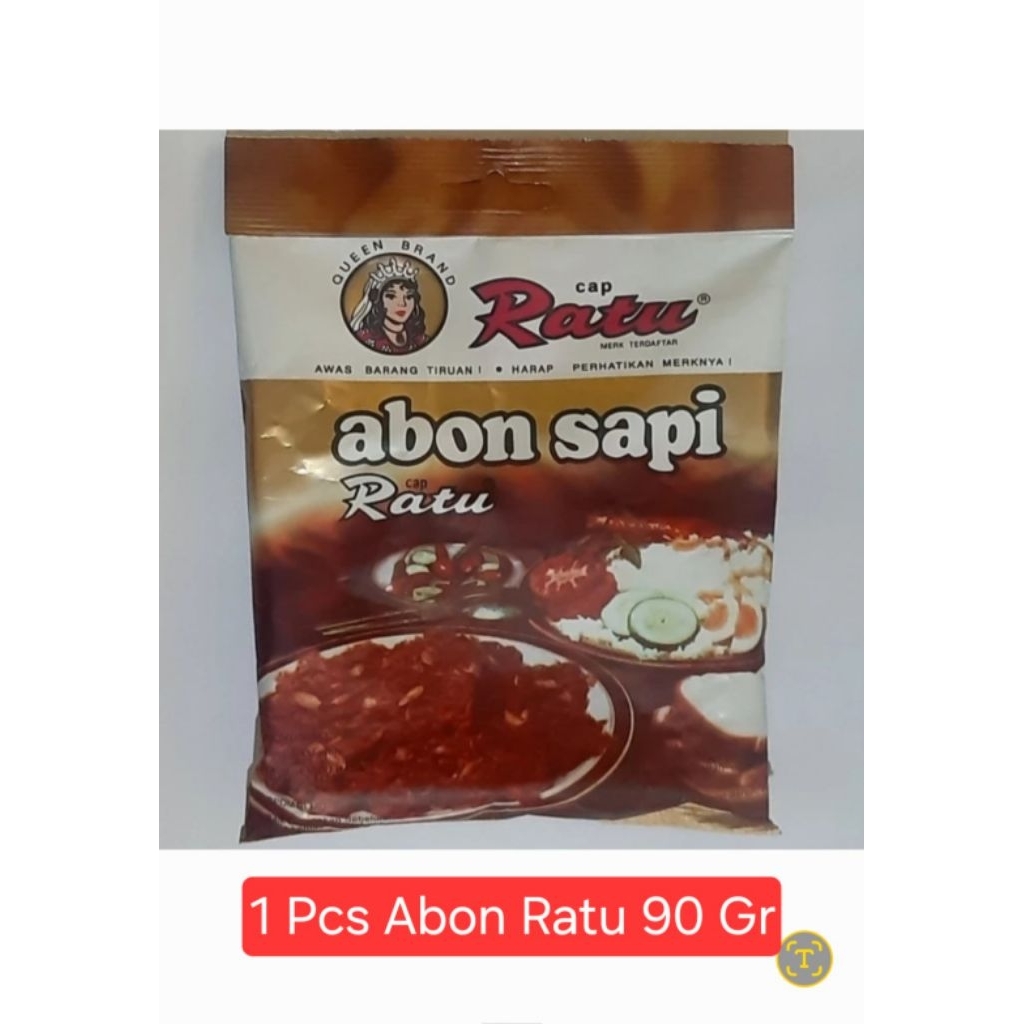 

Abon Ratu Asli / Abon Sapi Cap Ratu 90 Gr