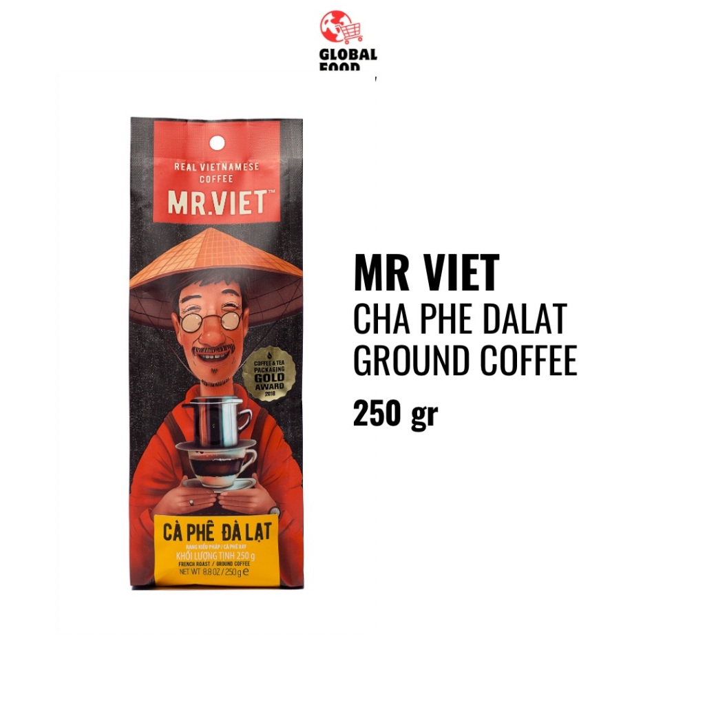 

[TERMURAH] Mr. Viet Cha Phe Dalat Ground Coffee 250 gr | EXP : 07/09/2025 | KOPI VIETNAM PREMIUM