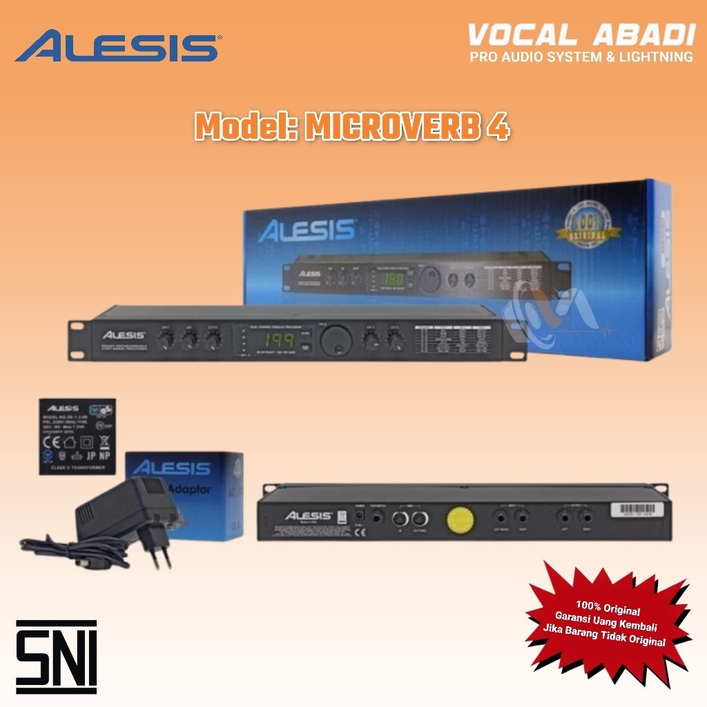 EFFECT VOCAL ALESIS MICROVERB 4
