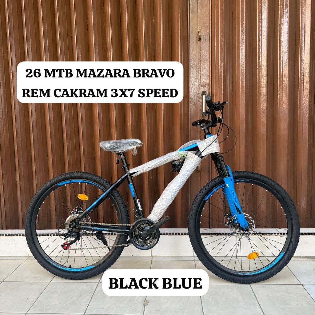(BATAM) Sepeda MTB 26 MAZARA BRAVO Discbrake