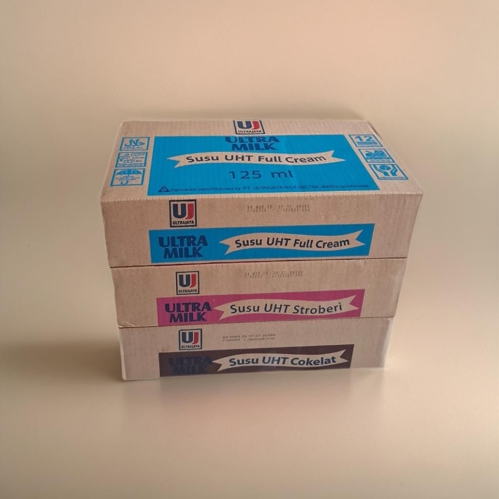 

Susu UHT Ultra Milk 125ml per Karton Susu MBG Makan Bergizi Gratis