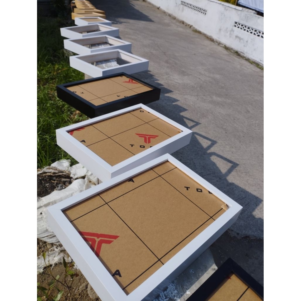 Bingkai 3D 30x40 Pigura Kayu 3D