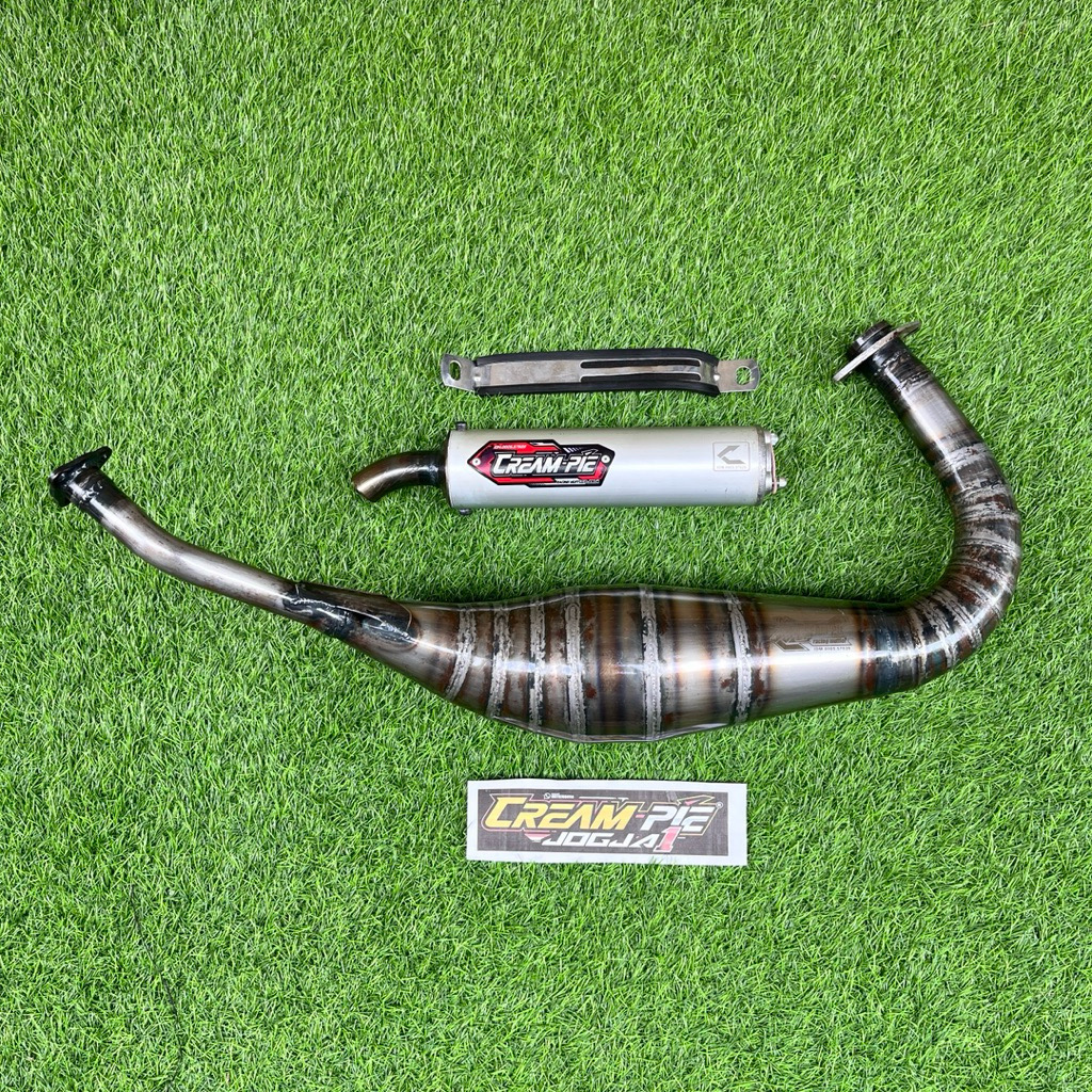 Knalpot Creampie Original Rx King PDK Plat Fostep Standar